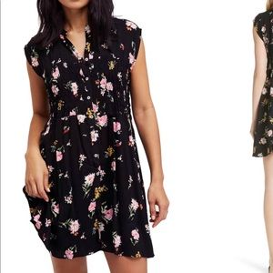 Free People Greatest Day Smocked Mini Dress